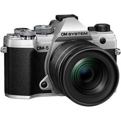 OM SYSTEM OM-5 (Prata) + M.Zuiko Digital ED 12-45mm f4.0 PRO (Preto)