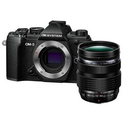 OM SYSTEM OM-5 (Preto) + M.Zuiko Digital ED 12-40mm f2.8 PRO II (Preto)