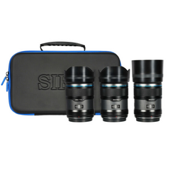 SIRUI Kit Sniper Series 23mm, 33mm, 56mm f/1.2 AF- Fujifilm X (Preto)