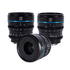 SIRUI Kit Nightwalker 24mm, 35mm, 55mm  T1.2 S35 Canon RF