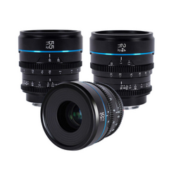 SIRUI Kit Nightwalker 24mm, 35mm, 55mm  T1.2 S35