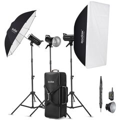 GODOX SK400IIV-D Kit Flash de Estúdio - TriploGODOX SK400IIV-D Kit Flash de Estúdio - Triplo