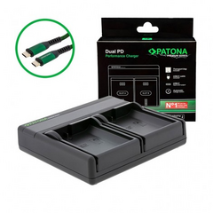 PATONA Carregador Dual PD Premium para EN-EL15PATONA Carregador Dual PD Premium para EN-EL15