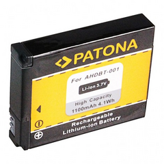 PATONA Bateria Li-Ion para GoPro Hero1 e 2 1100mAh