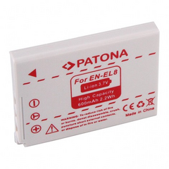 PATONA Bateria EN-EL8 600mAh