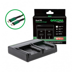 PATONA Carregador Dual PD Premium para NP-W235