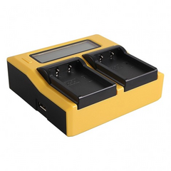 PATONA Carregador Duplo LCD para Fuji NP-T125