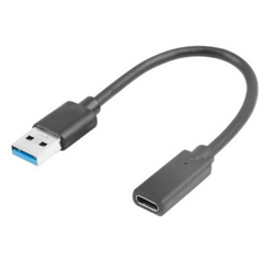 COLORCABLE Cabo Adaptador USB-C F&ecirc;mea para USB-A Macho - 15cm
