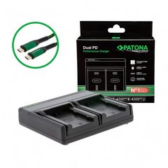 PATONA Carregador Dual PD Premium para NP-W235