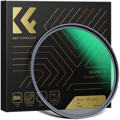 K&F CONCEPT Filtro Black Mist 1/4 Série NANO-X - 67mm