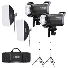GODOX Kit Duplo Iluminador LED Litemons LA150D Daylight