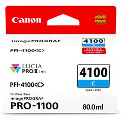 CANON Tinteiro Ciano 80ml PFI-4100C
