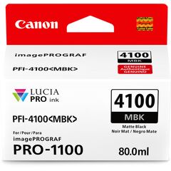 CANON Tinteiro Preto Mate 80ml PFI-4100MBK