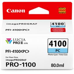 CANON Tinteiro Ciano Photo 80ml PFI-4100PC