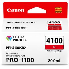 CANON Tinteiro Vermelho 80ml PFI-4100R