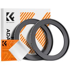 K&F CONCEPT Adaptador de Filtro Step-Up 67mm - 82mm + 2 Panos de Limpeza