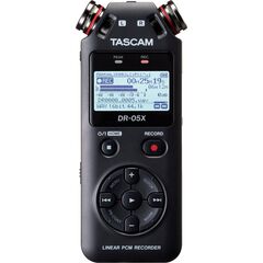 TASCAM DR-05X Gravador port&aacute;til de 2 Canais com Interface USB