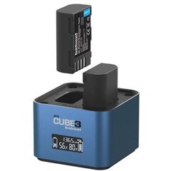 HAHNEL ProCube 3 Carregador Duplo para Baterias Panasonic e Pilhas AA