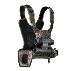 COTTON CARRIER Arn&ecirc;s de Torso com Suporte para 1 Cameras e 1 Bin&oacute;culos CCS G3 - Camuflado