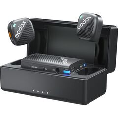 GODOX Microfone de Lapela Wireless Cube-C - Kit Duplo