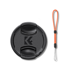K&F CONCEPT Tampa de Lente Com Cordão Anti-Perda - 77mm
