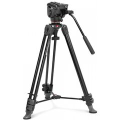 MANFROTTO Trip&eacute; MVT502AM + MANFROTTO Cabe&ccedil;a 500X