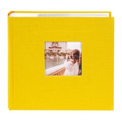 GOLDBUCH &Aacute;lbum Bella Vista 23x23cm - Amarelo