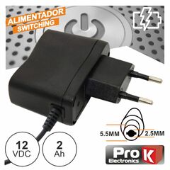 PRO K Fonte de Alimenta&ccedil;&atilde;o Switching 12V 2A