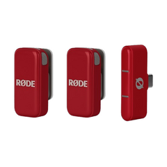 RODE Microfone Lapela Wireless Micro USB-C Vermelho