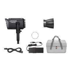 GODOX Iluminador LED LA600Bi Bicolor - Kit Preto​