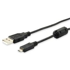 EQUIP Cabo USB-A 2.0 Macho - Micro USB Macho - 100cm