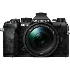 OM SYSTEM OM-5 Mark II  + 14-150mm f/4-5.6 II - Preto