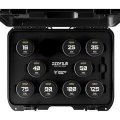 DZO FILM Kit 9 Objetivas Vespid Prime T2.8 PL-Mount / Canon EF