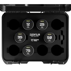 DZO FILM Kit 5 Objetivas Vespid Prime T2.8 PL-Mount / Canon EF