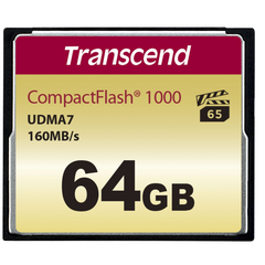 TRANSCEND Compact Flash 160MB/s UDMA 7 - 64GB