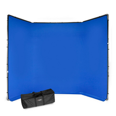 MANFROTTO Kit de Fundo de Tecido Panor&acirc;mico Chroma Key Azul  FX 4x2,9 m
