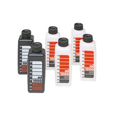 JOBO Frascos Graduados 1L (4x branco e 2x preto)