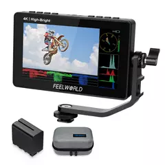 FEELWORLD Monitor F5PROX + Baterias e Case