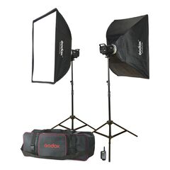 GODOX Kit Flash de Est&uacute;dio MS200-F 200W
