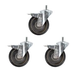 MANFROTTO Conjunto de 3 Rodas de 160mm com Trav&atilde;o