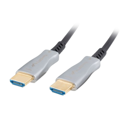 LANBERG Cabo HDMI Fibra &Oacute;tica Macho/Macho 2.0 4K - 50m