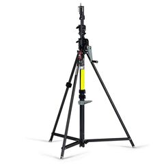 MANFROTTO Trip&eacute; de Est&uacute;dio Wind Up 3 Se&ccedil;&otilde;es Altura 370 cm Preto