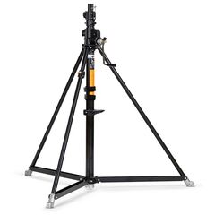 MANFROTTO Trip&eacute; de A&ccedil;o Preto Super Wind Up