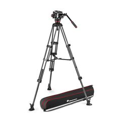 MANFROTTO Cabe&ccedil;a Esf&eacute;rica 504X com Trip&eacute; Duplo de Carbono e Estabilizador Central