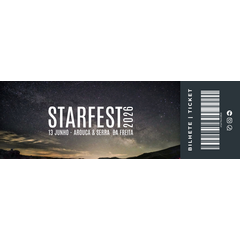 STARFEST Bilhete / Ticket 2026
