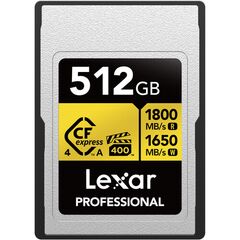 LEXAR Professional CFexpress Tipo A Gold 1800/MBs - 512GB