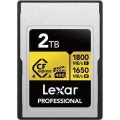 ​LEXAR Professional CFexpress Tipo A Gold 1800/MBs - 2TB