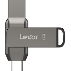 LEXAR Pen Jumpdrive D400 OTG Dual USB-A/USB-C 3.1 130MB/s - 32GB