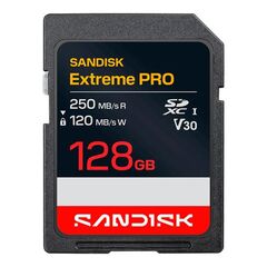 SANDISK Extreme Pro SDCX 250MB/s Classe10 V30 U3 UHS-I - 128GB