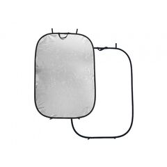 MANFROTTO Refletor Retangular Dobr&aacute;vel Branco/Prateado Suave 180x120cm